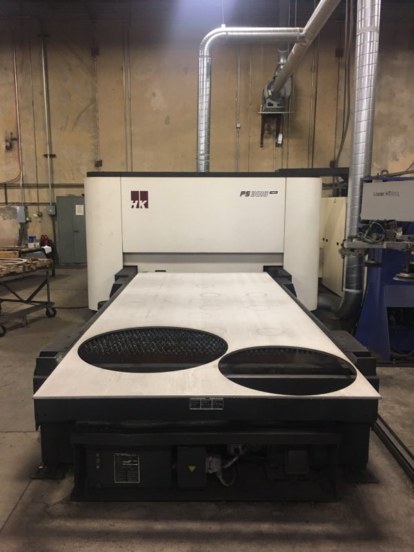 HK PS3015 6000 Watt Fiber Laser, Machine ID: 8138